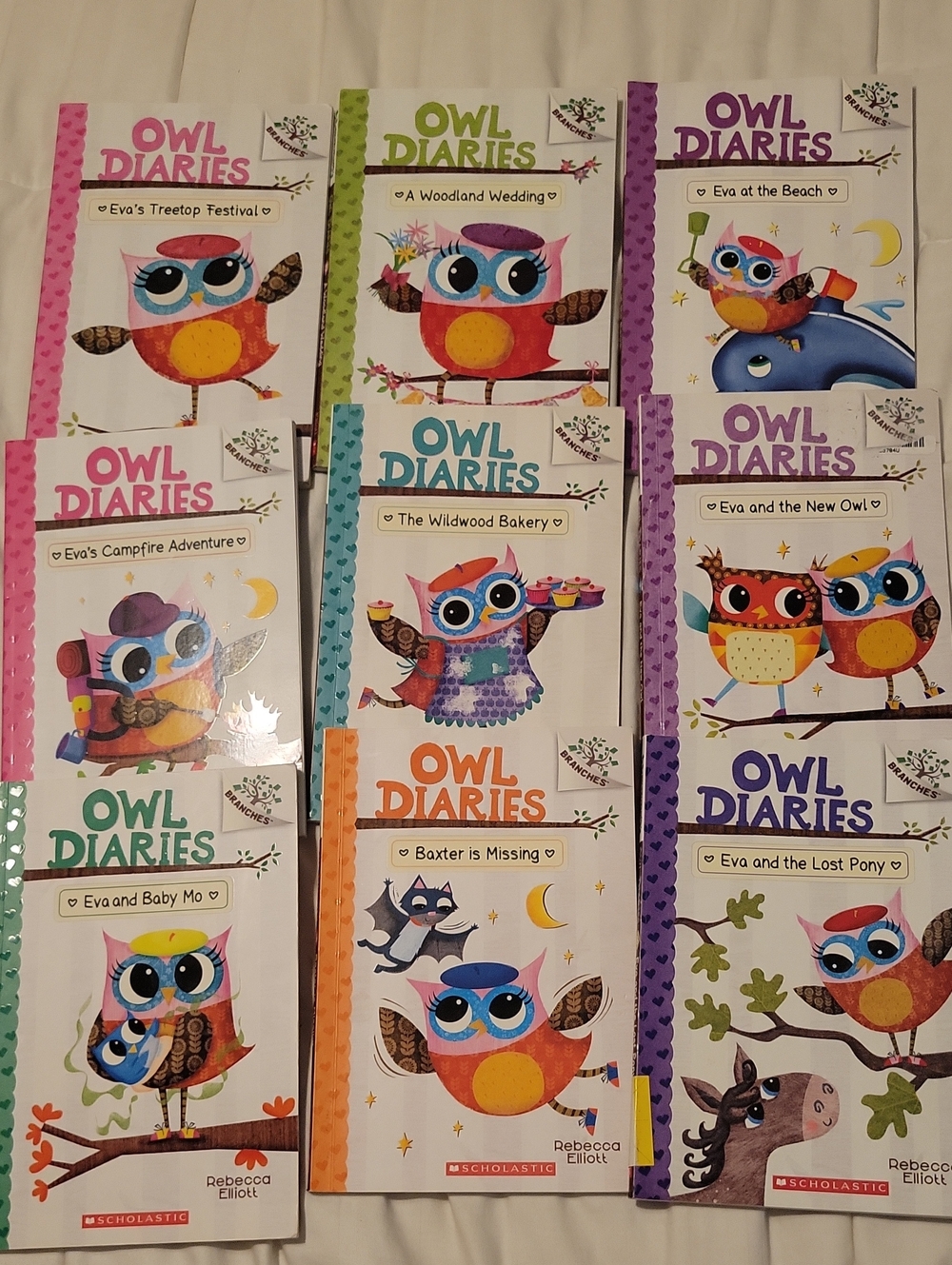 Owl Diaries Book Set 9 Books